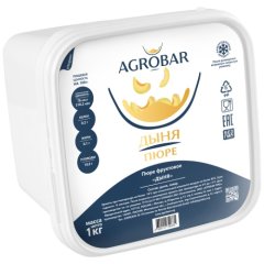 Пюре замороженное AGROBAR Дыня 1 кг 