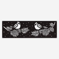 Трафарет кулинарный "Свиристели" 32х10 см 10477574