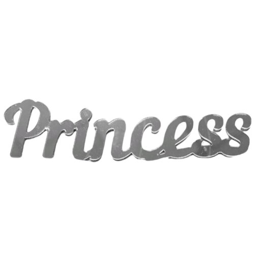 Топпер декоративный Princess Серебро 
