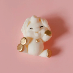 Фигурка из шоколадной глазури "Мини единорог 2D" ФГ126