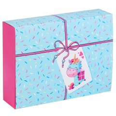 Коробка для сладостей раздвижная «Подарочек» 20х15х5см 3827273
