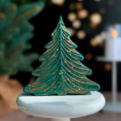 Молд силиконовый "Ёлка большая" 11х11 см 										