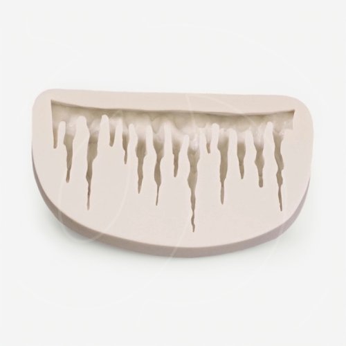 Молд силиконовый "Сосульки" 8,5х5 см 661286