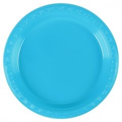 Тарелка пластиковая Голубая 18 см 6 шт 4238401