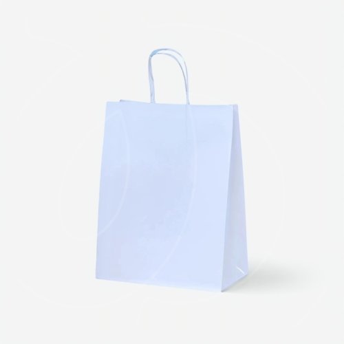 Пакет с ручками Белый 22х12х25 см , 25 ₽ Пакет с ручками Белый 22х12х25 см